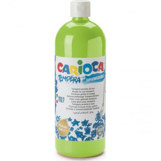Τέμπερα CARIOCA 1000ml Πράσινο ανοιχτό Τέμπερα CARIOCA 1000ml Πράσινο ανοιχτό